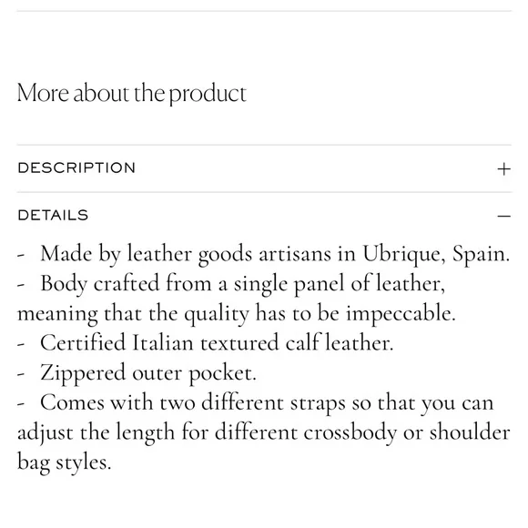 Polene numero dix handbag - Picture 5 of 9